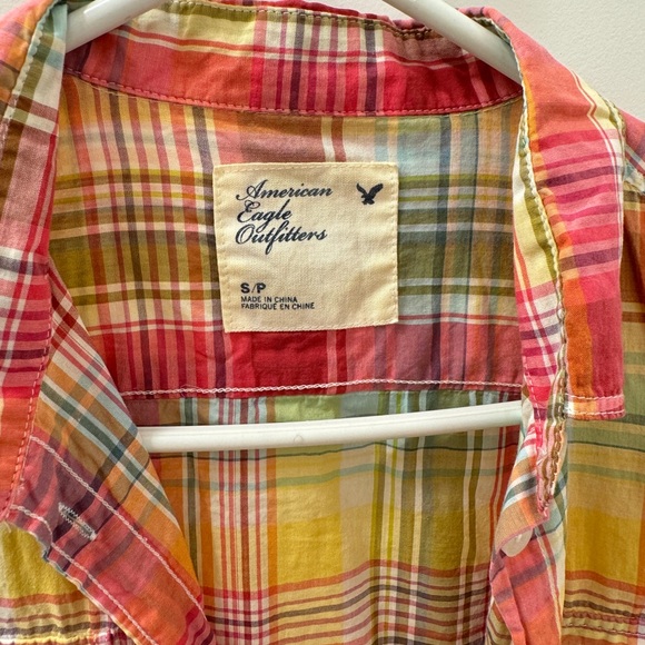 American Eagle Plaid Shirt - Picture 2 of 3